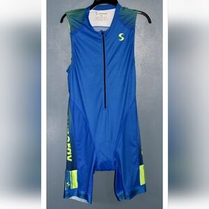 Synergy Men's Elite Sleeveless Tri Triathlon Suit Size XL,
